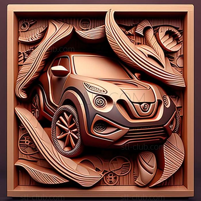 3D мадэль Nissan Juke (STL)